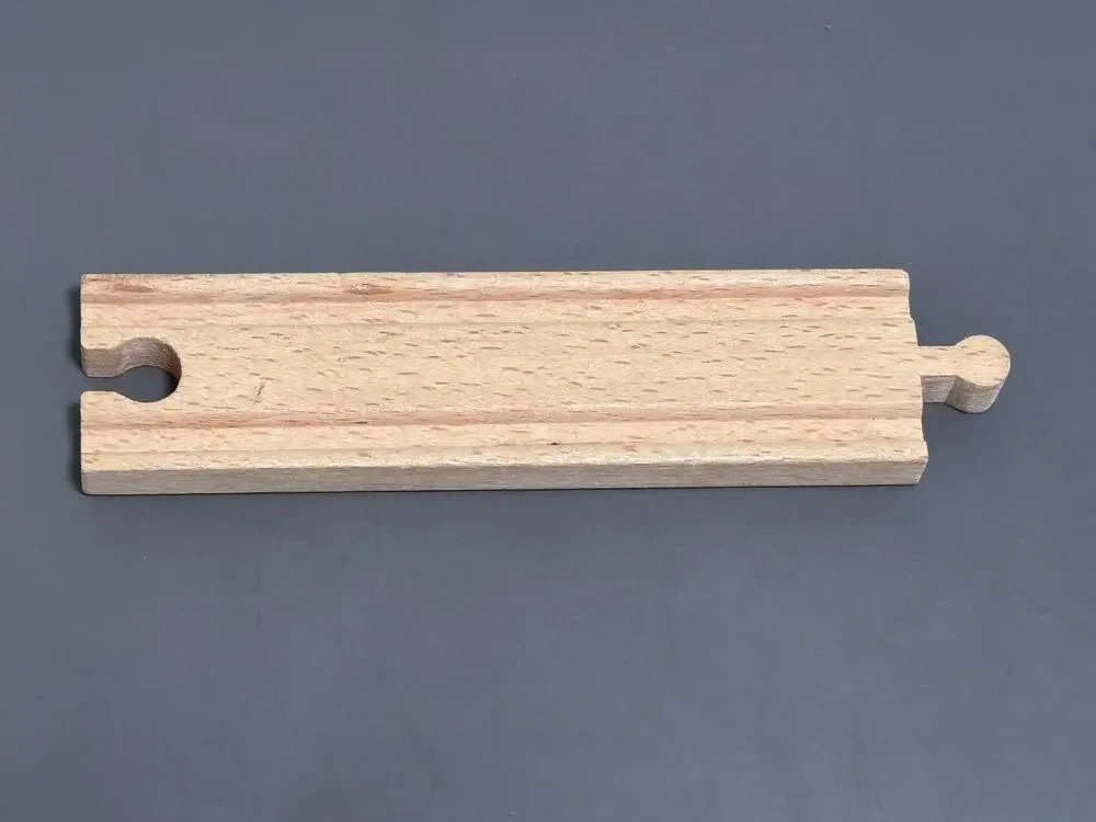 Thomas the Train Straight Track 6” Concave Wooden Railway Brio-Melissa & Doug